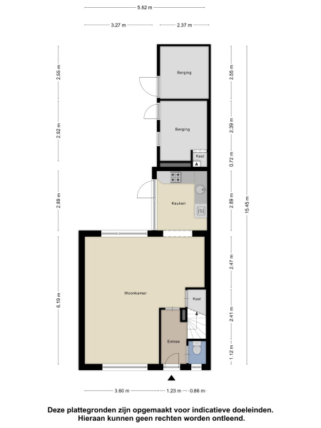 Plattegrond gelijkvloers