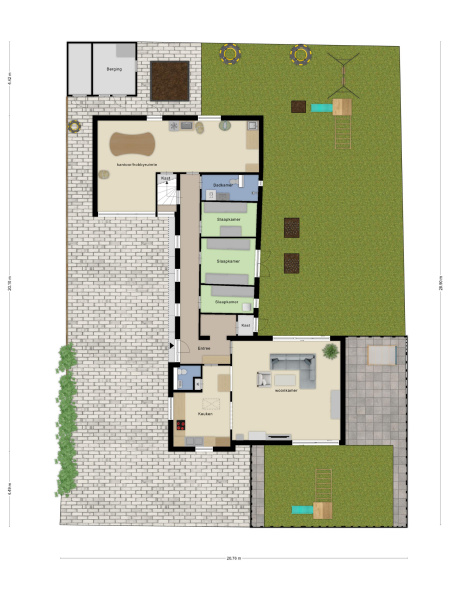 Plattegrond gelijkvloers