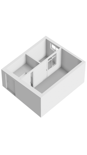 Plattegrond berging 3d