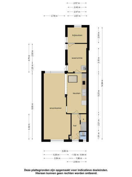 Plattegrond gelijkvloers