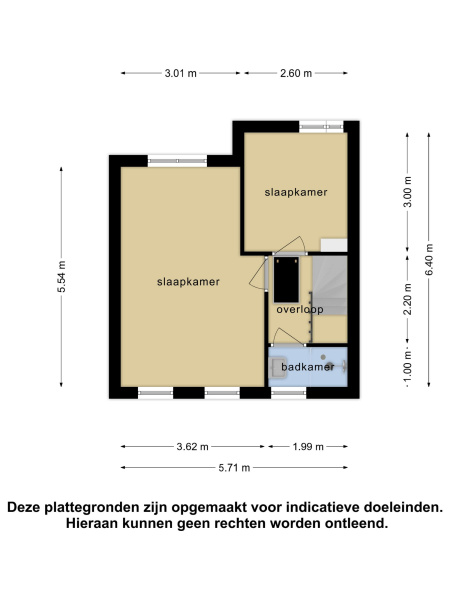 Plattegrond verdieping