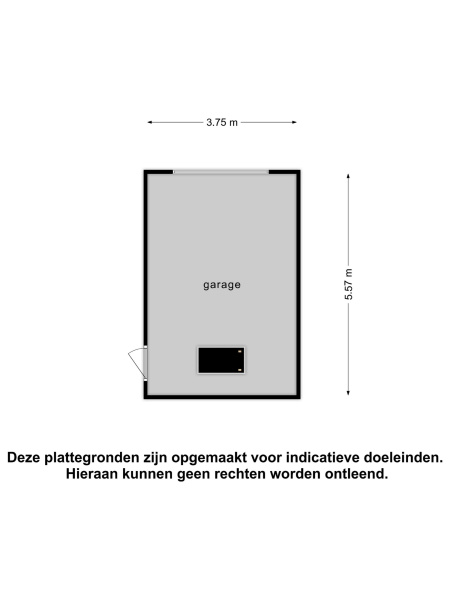 Plattegrond garage